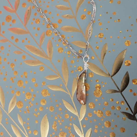 COPY - Stick pearl necklace - Picture 1 of 7